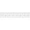 Ekena Millwork Glenburn Architectural Grade PVC Running Trim, 8"H x 5/8"P x 48"L RUNP08X0625X48GLN - alternate 5